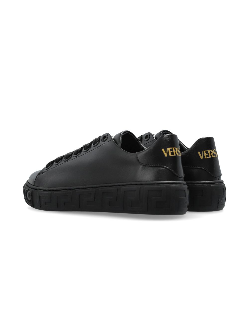 Versace Kids Greca sneakers Black