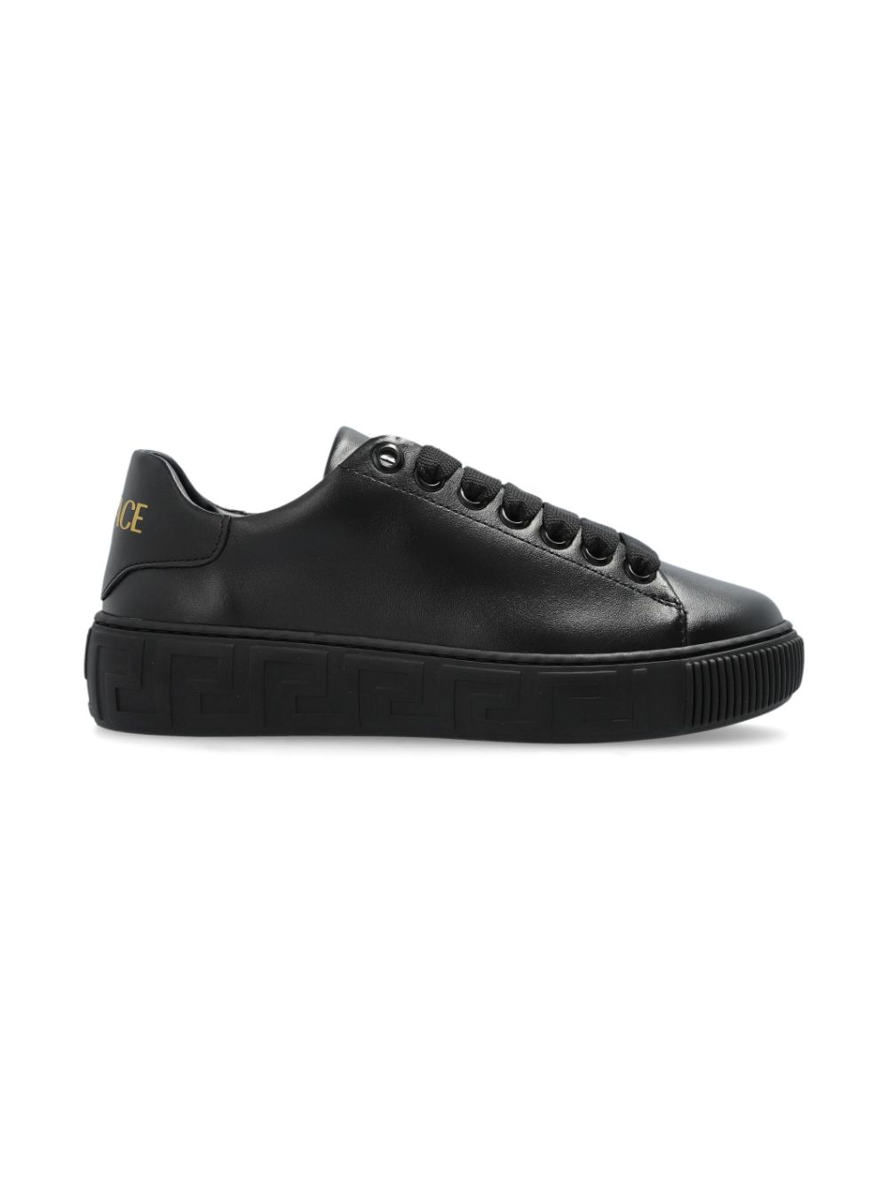 Versace Kids Greca sneakers Black