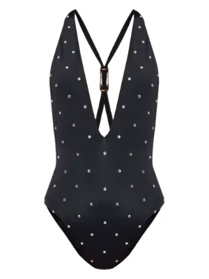 Versace メドゥーサ ワンピース水着 | ブラック | FARFETCH JP