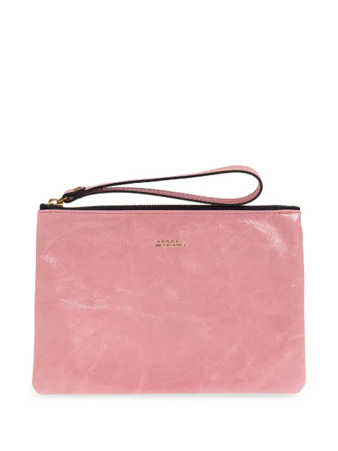 ISABEL MARANT bolsa de mano con logo estampado
