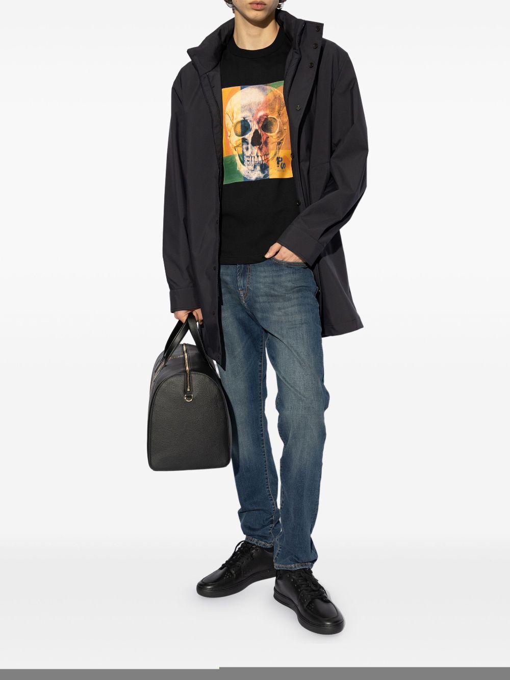 PS Paul Smith printed t-shirt - Zwart