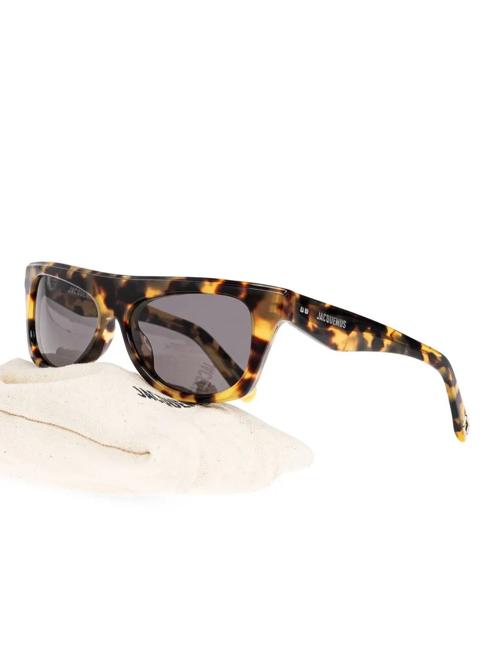 Jacquemus JAC58 zonnebril Bruin