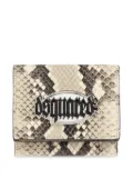 DSQUARED2 tri-fold wallet - Neutrals