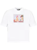 Versace graphic-print T-shirt - White