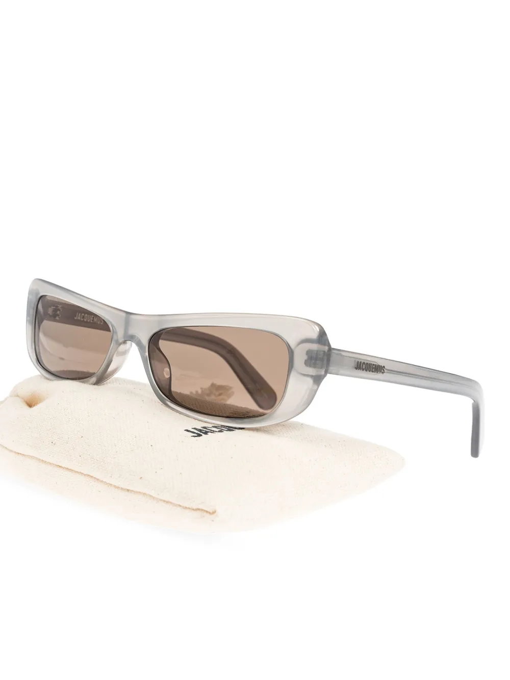 Jacquemus Jac55 zonnebril Grijs