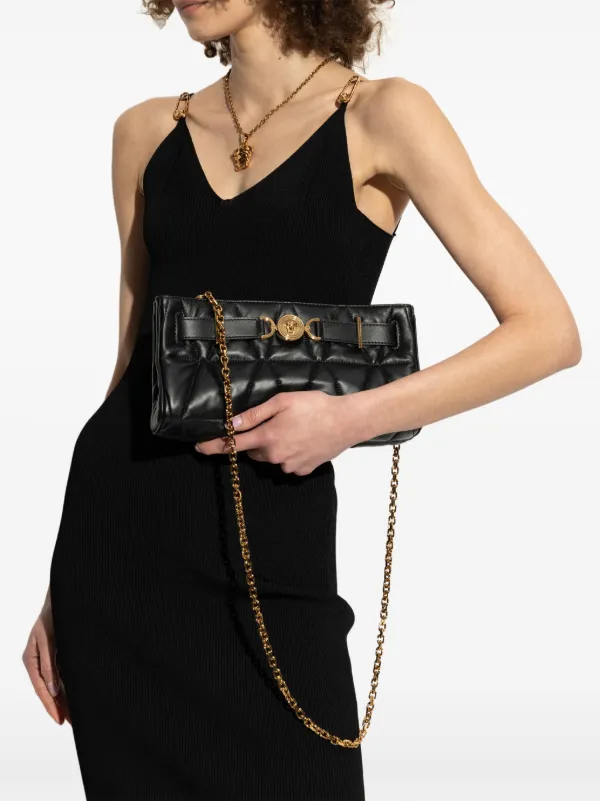 VERSACE クラッチ メドゥーサ '95 メドゥーサ '95 クラッチ ブラック,ゴールド | VERSACE JP