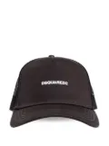 DSQUARED2 logo-print baseball cap - Brown