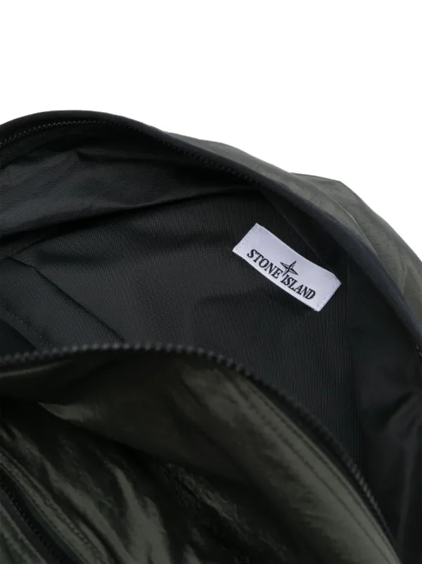 Stone Island Compass-motif Backpack | Green | FARFETCH