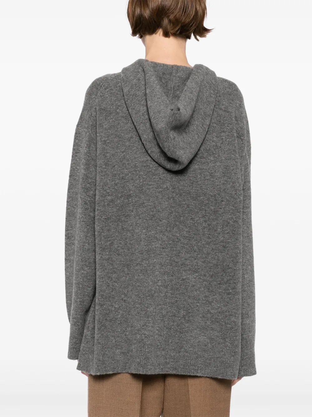 Theory Cozy hoodie Grijs
