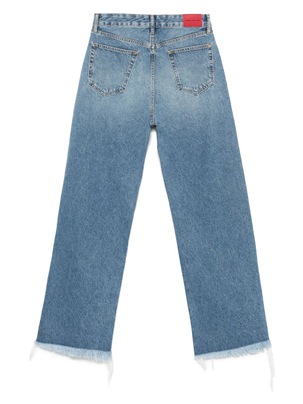 Alessandra Rich Low waist baggy jeans - Blauw