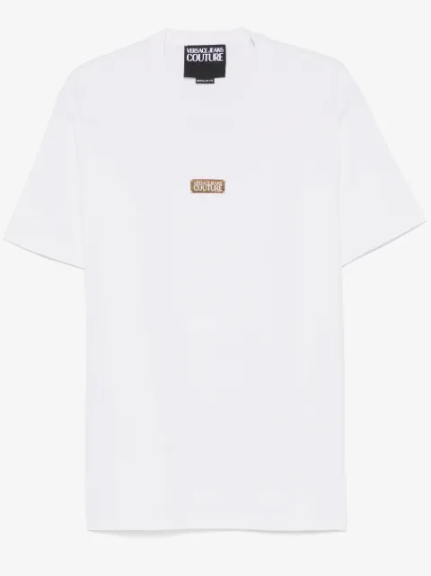 Versace Jeans Couture T-Shirt mit Logo-Schild