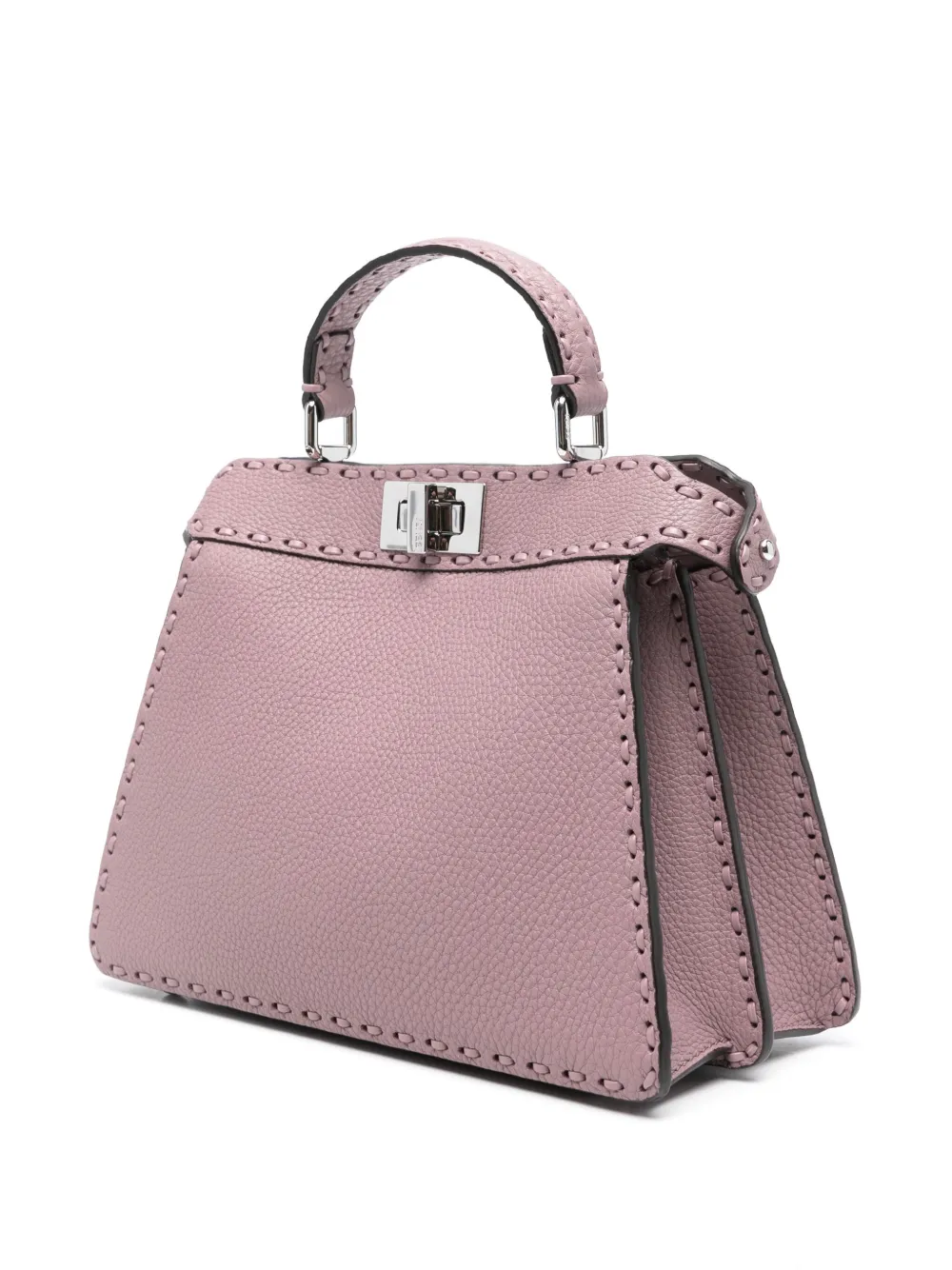 FENDI Peekaboo ISeeU kleine tas Paars