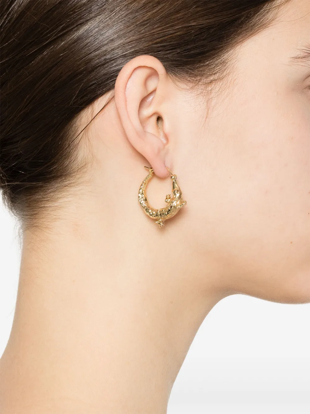 ALEMAIS Encanto Aligator oorbellen - Goud