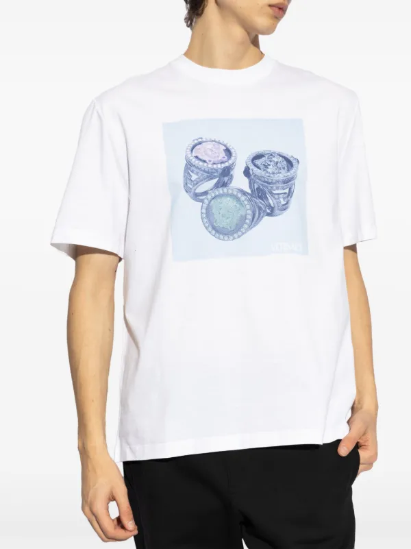 Versace グラフィック Tシャツ | ホワイト | FARFETCH JP