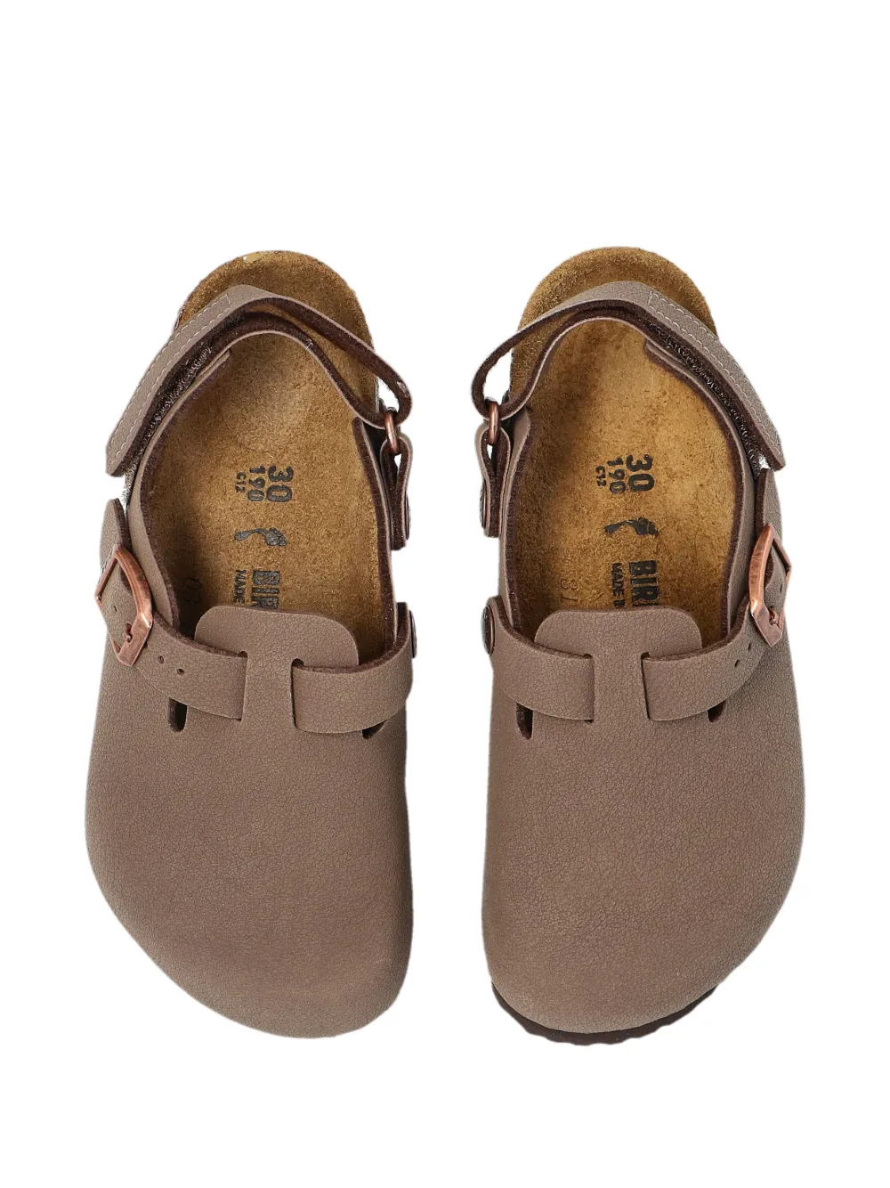 Birkenstock Kids Tokio klompen Bruin