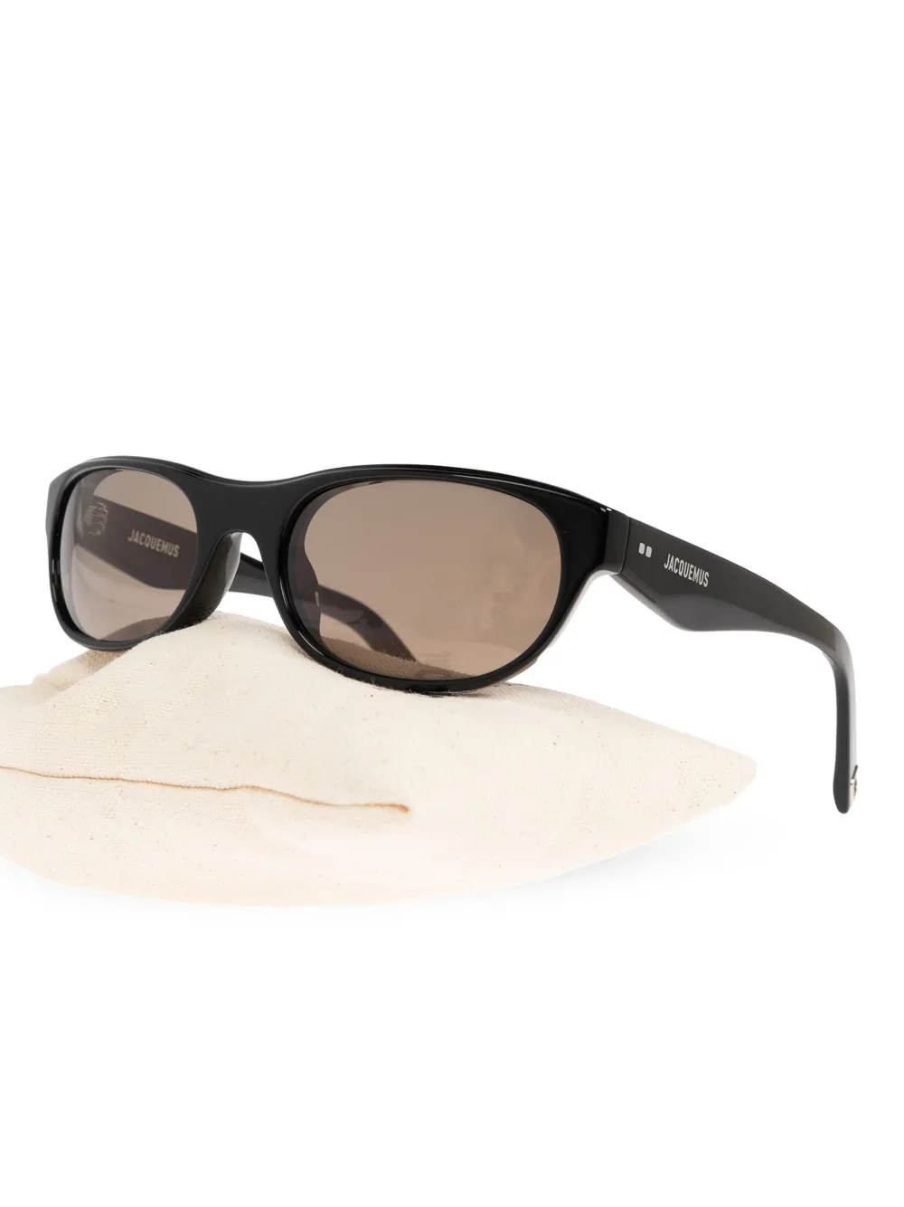 Jacquemus JAC63 zonnebril Zwart