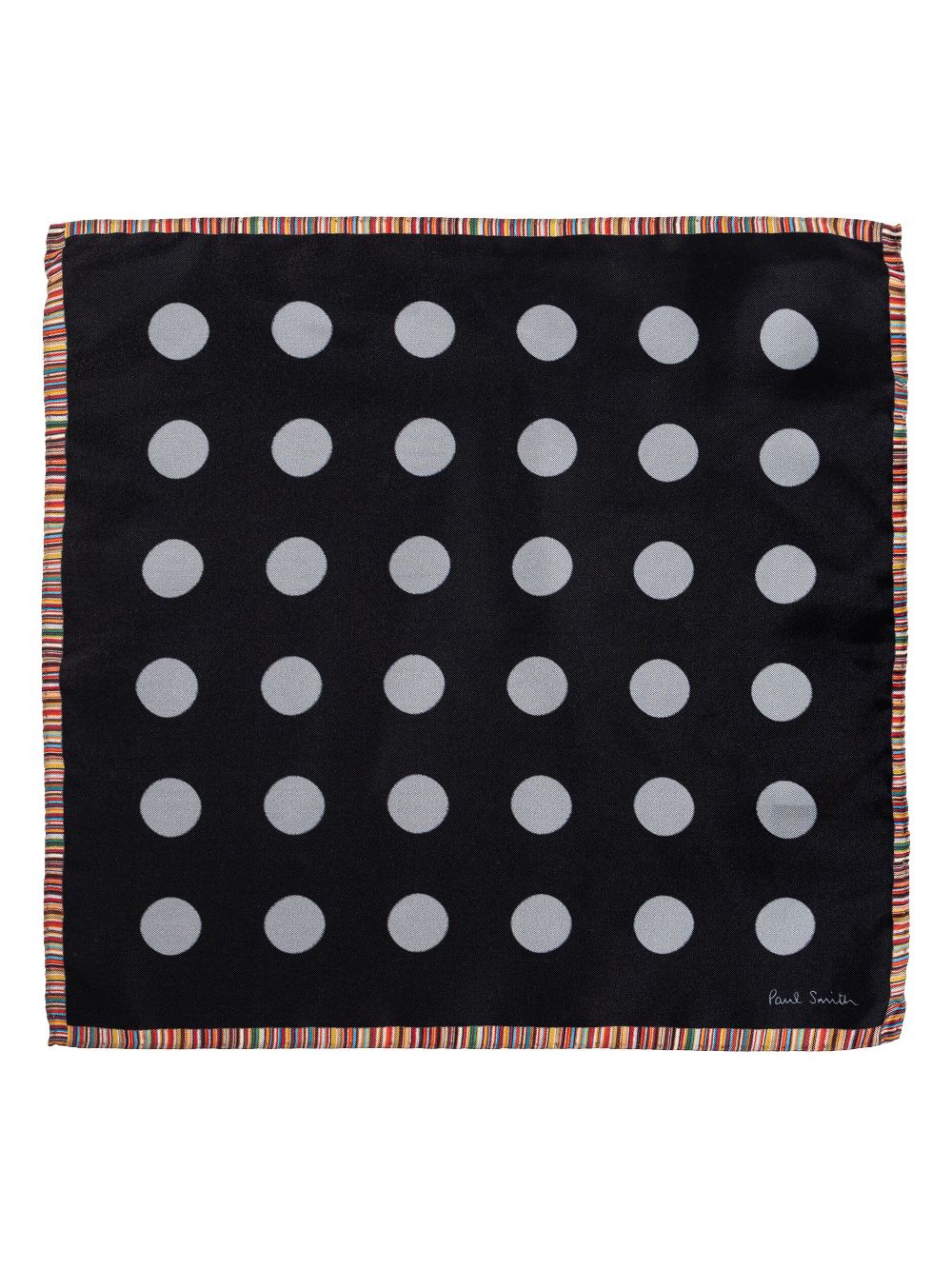 Paul Smith polka-dot pocket scarf - Black