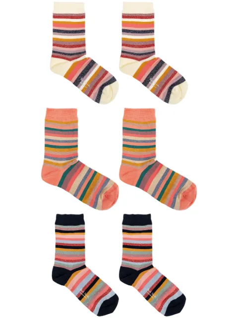 PS Paul Smith Swirl-pattern socks (pack of three)