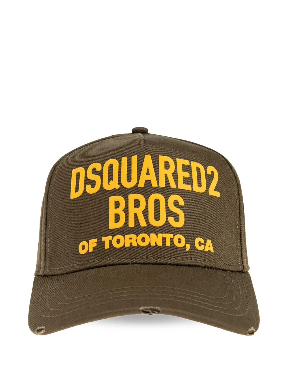 DSQUARED2 logo-print baseball cap | Green | Image 1