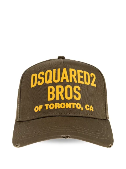 DSQUARED2 logo-print baseball cap 