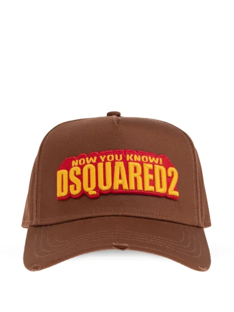 DSQUARED2 embroidered logo baseball cap
