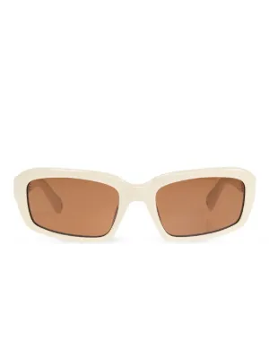 Jacquemus スクエアフレーム サングラス | ニュートラル | FARFETCH JP
