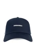 DSQUARED2 logo-print baseball cap - Blue