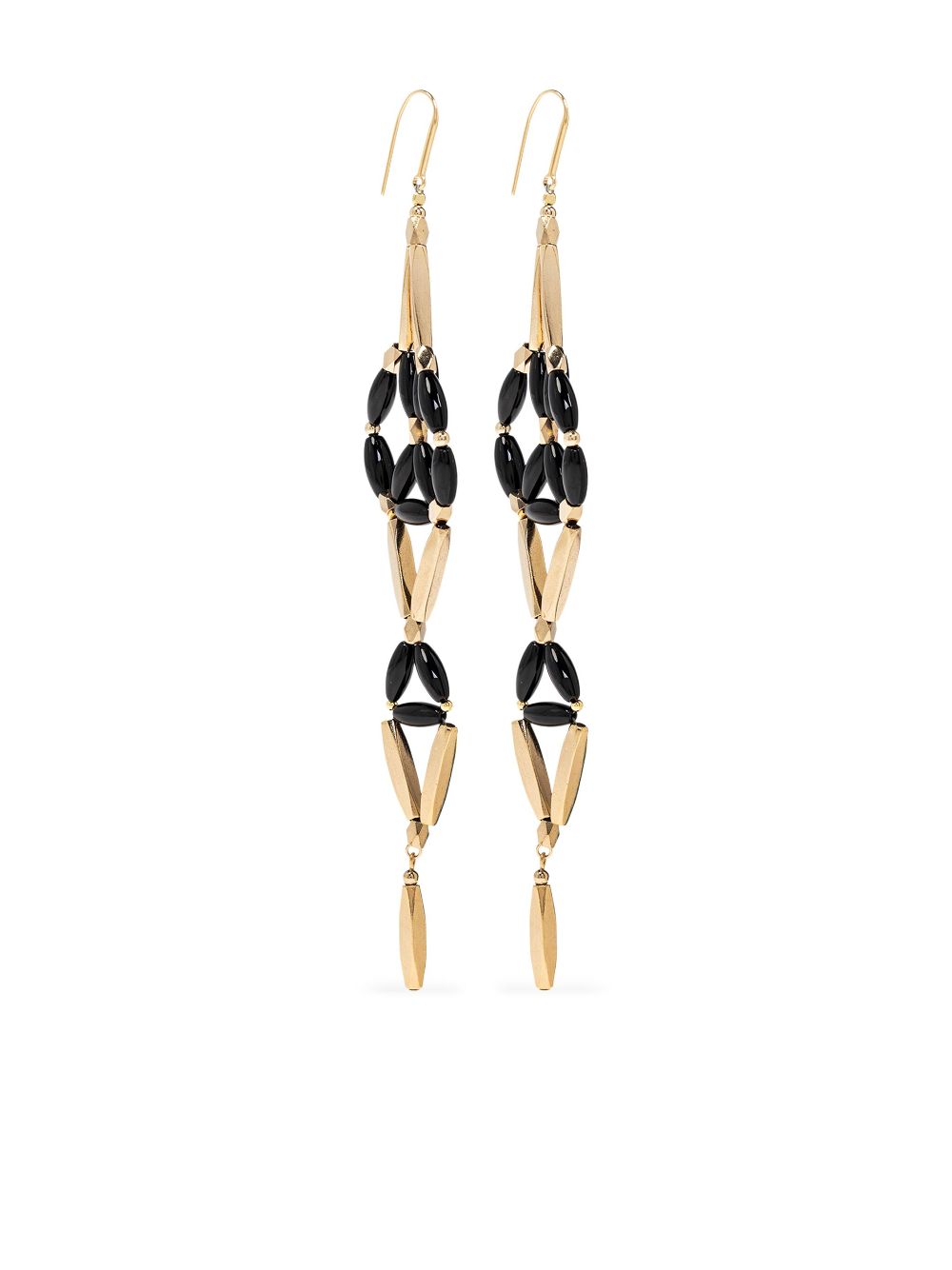 brass earrings