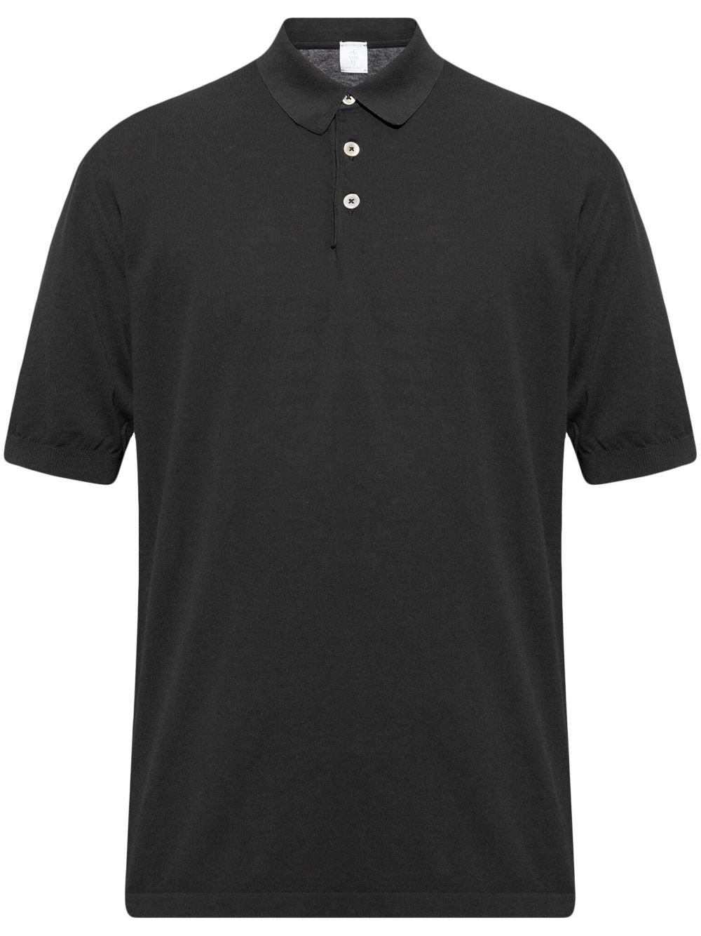 Eleventy cotton polo shirt – Black