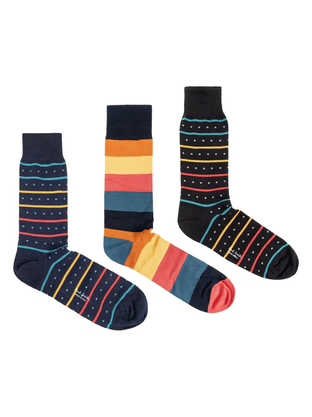 Paul Smith Artist Stripe socks (pack of three) - Black