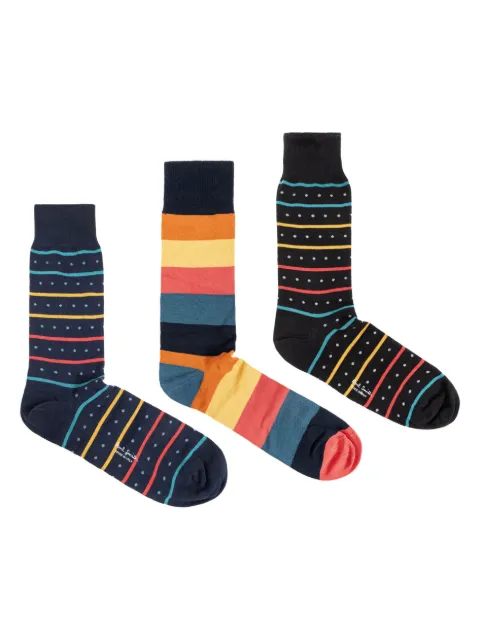 Paul Smith Artist Stripe socks (pack of three)