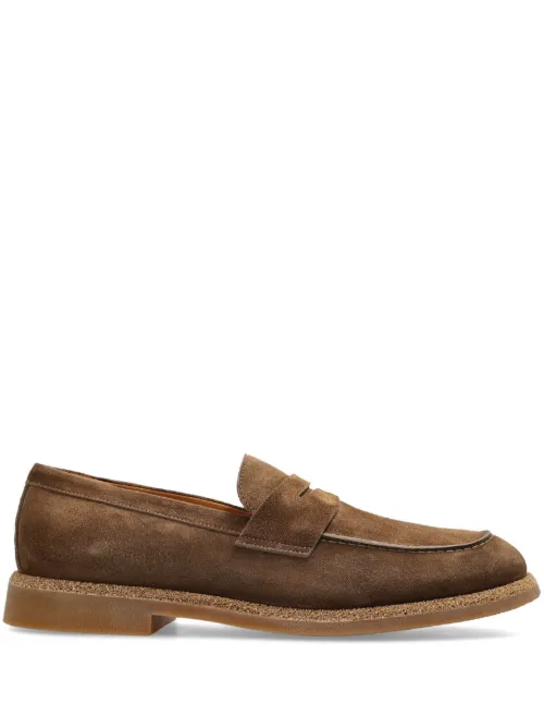 Eleventy mocassins en daim - Marron - Eleventy - Modalova