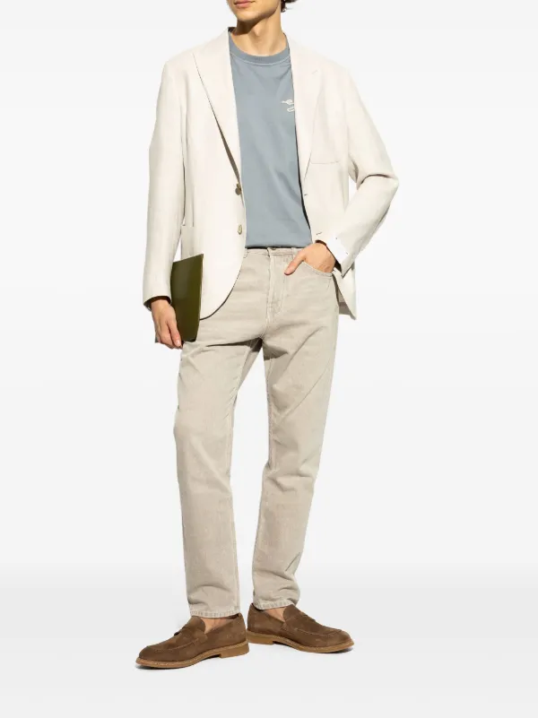 Eleventy Suede Loafers | Brown | FARFETCH display picture 3