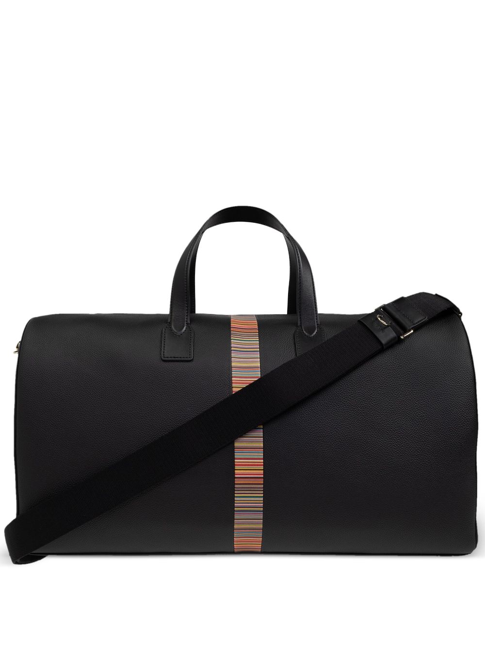 Paul Smith stripe detailing luggage bag - Black