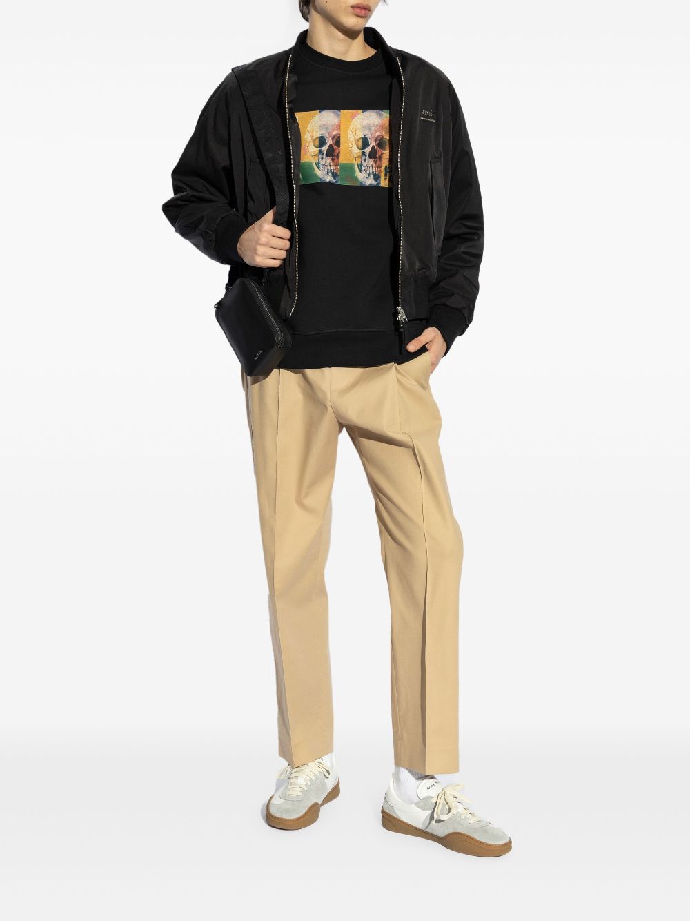 PS Paul Smith printed sweatshirt - Zwart