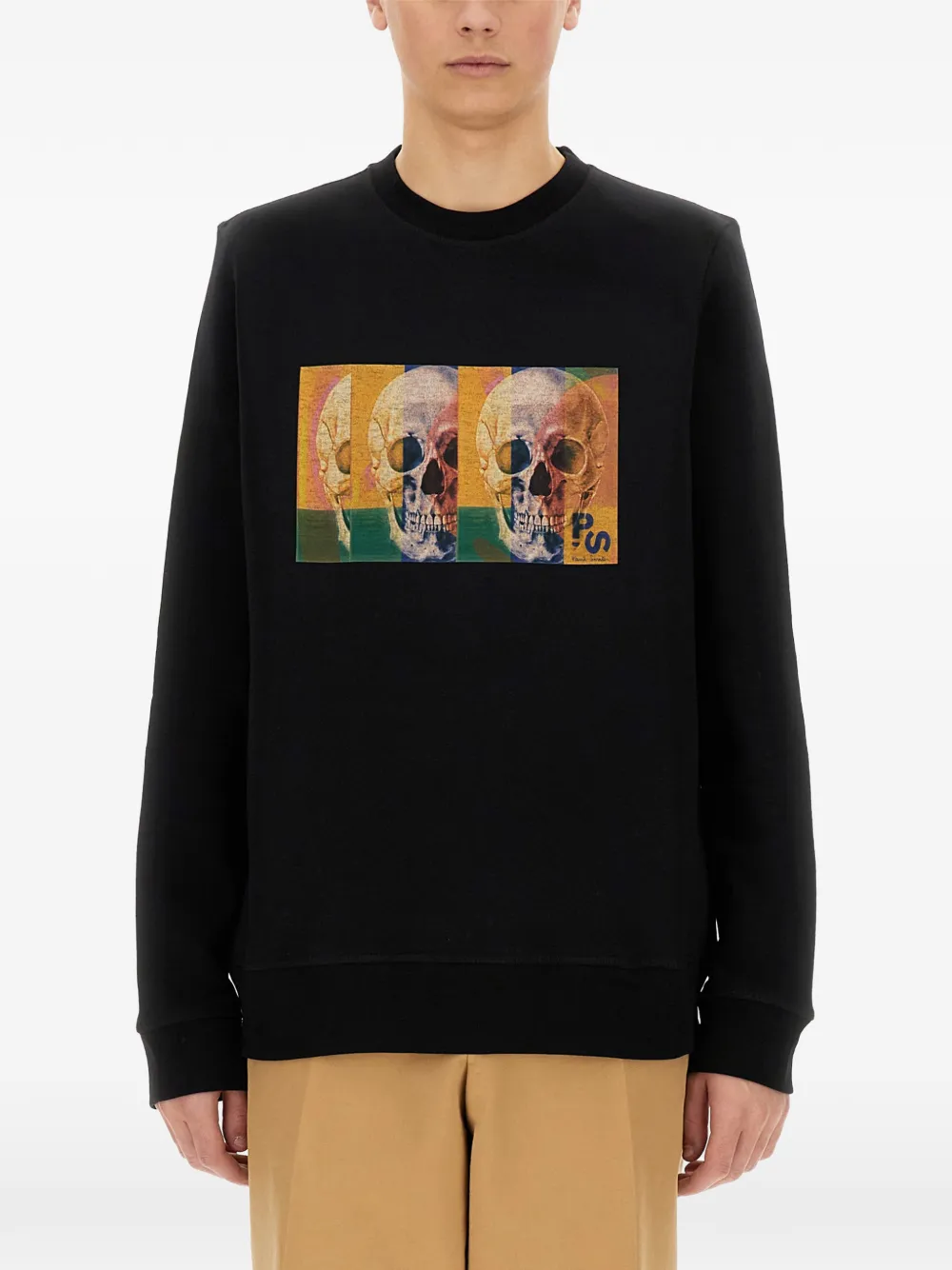 PS Paul Smith Sweater met print Zwart