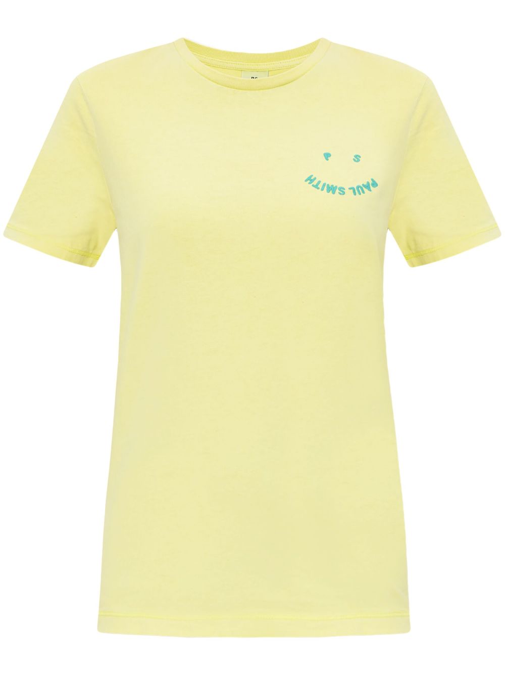 PS Paul Smith T-shirt met geborduurd logo Geel