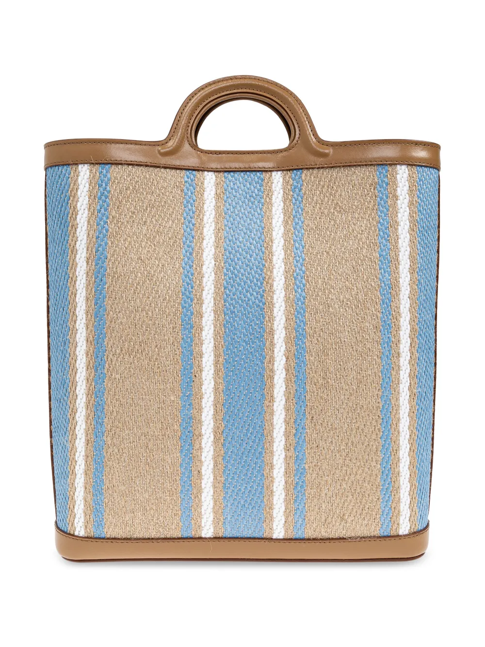 MARNI STRIPED TOTE BAG