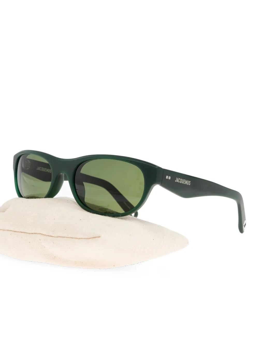 Jacquemus JAC63 zonnebril Groen