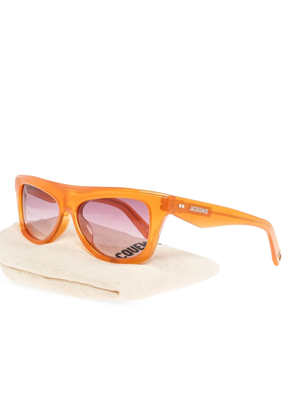 Jacquemus JAC58 zonnebril Oranje