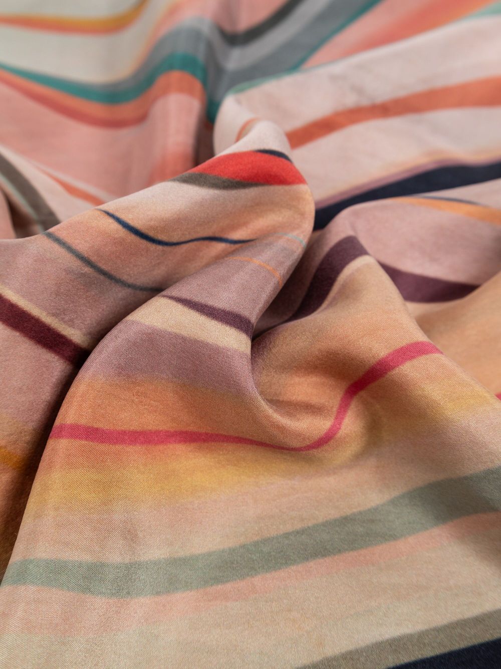 PS Paul Smith swirl print scarf - Pink