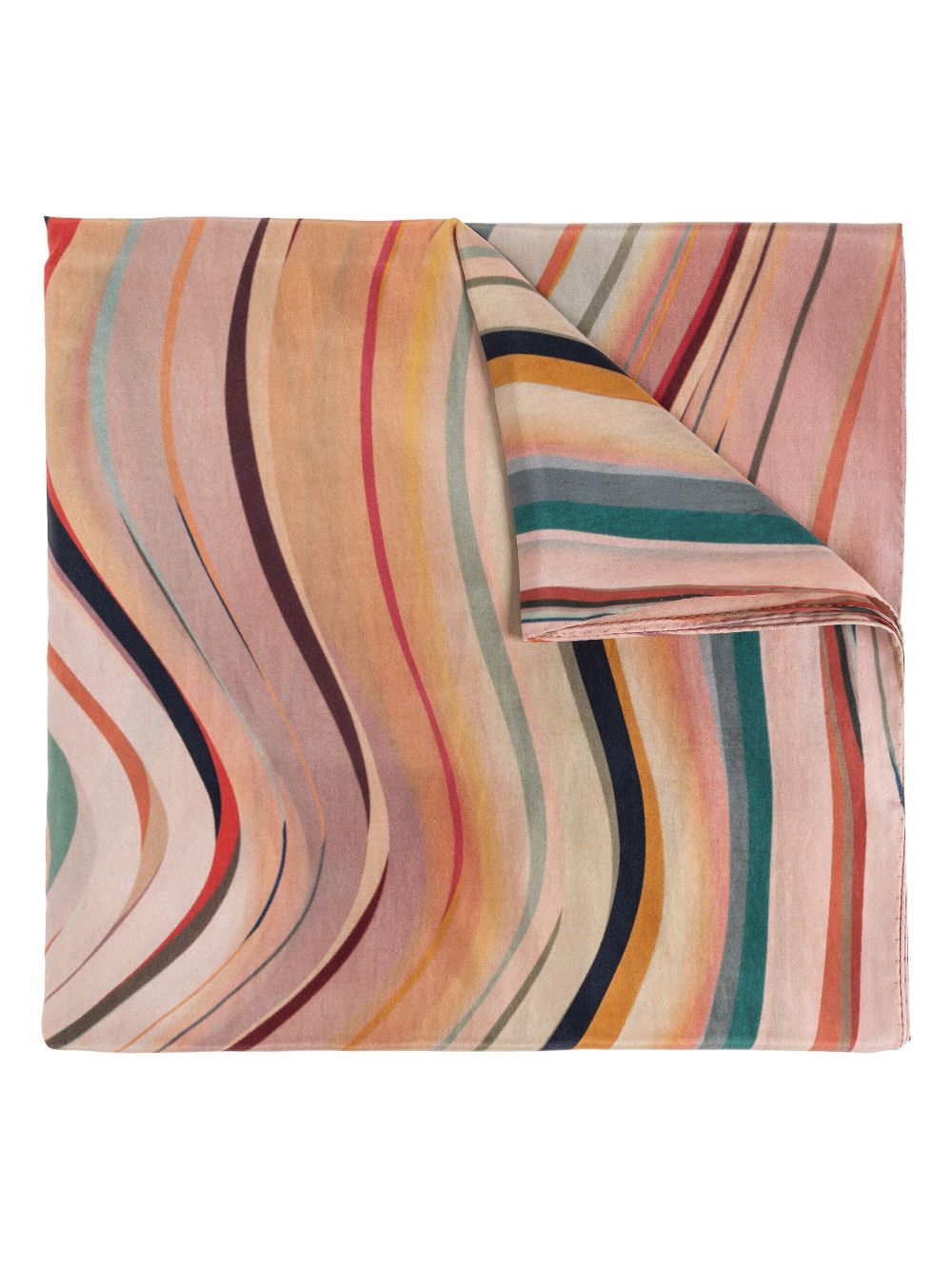 PS Paul Smith swirl print scarf - Pink