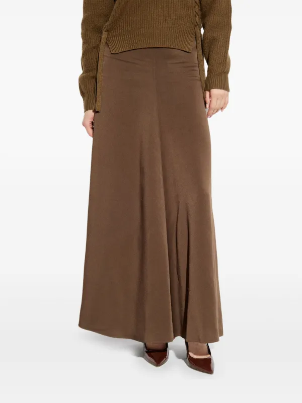 スカート Isabel Marant Kayana Long Skirt KAYANA SKIRT Woman black | ISABEL MARANT Official online store