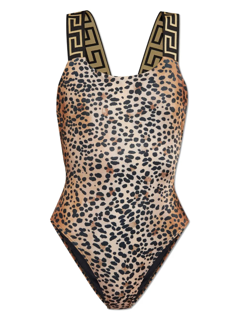 Versace maillot de bain à imprimé léopard | noir | Image 1