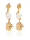 Marni pearl-detailing earrings - Gold