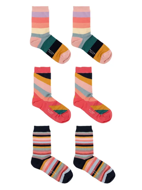 PS Paul Smith Swirl-pattern socks (pack of three)