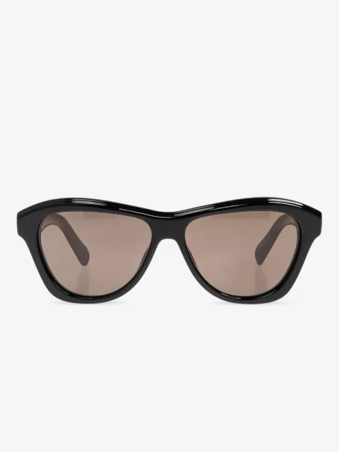 Jacquemus Palmier Sonnenbrille mit geometrischem Gestell