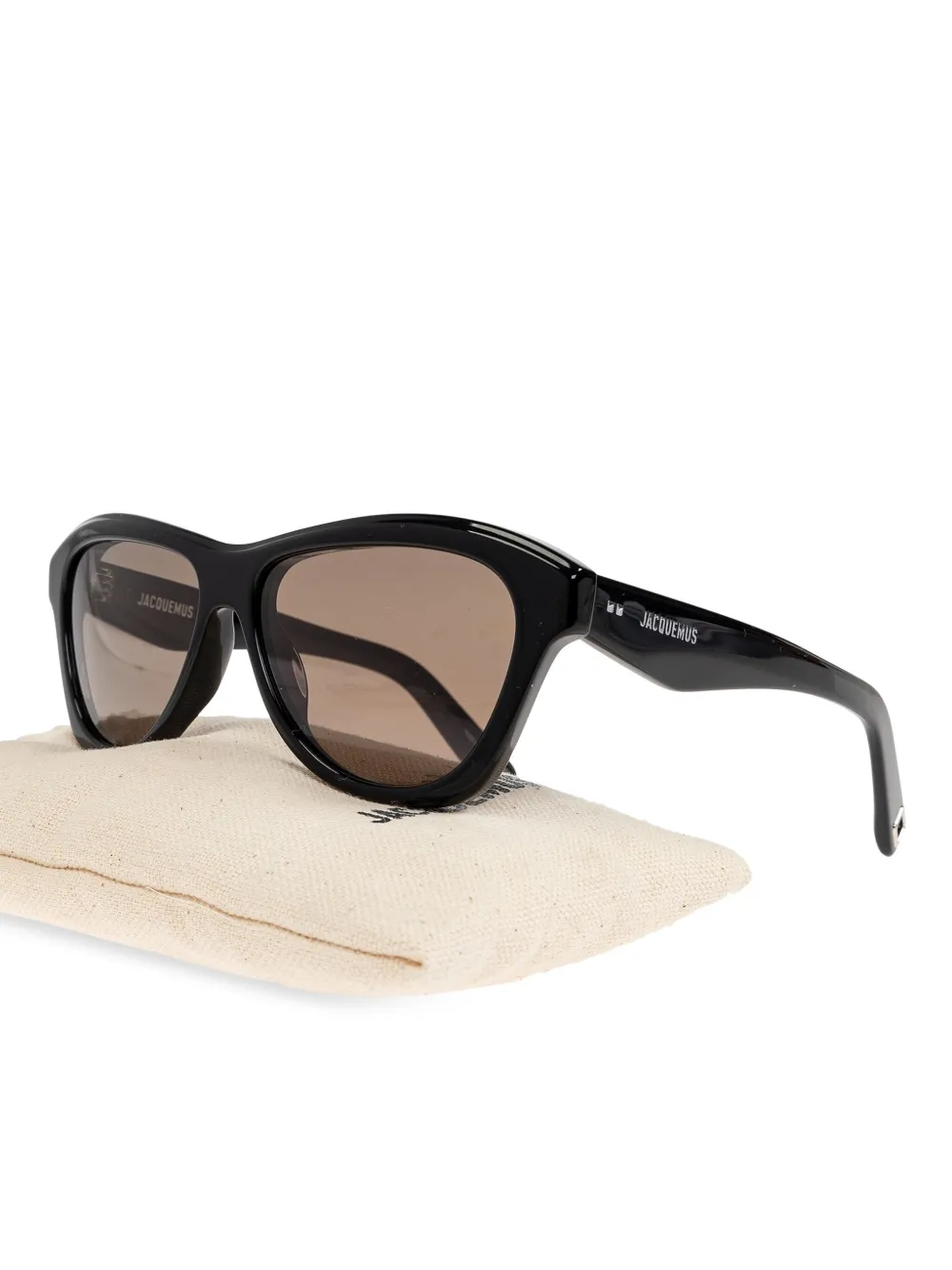 Jacquemus Jac59 zonnebril Zwart