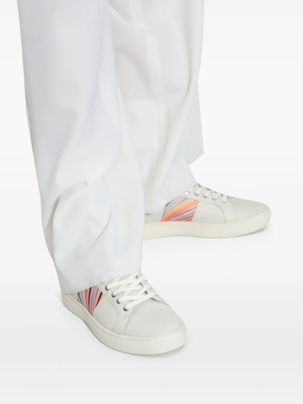 スニーカー PAUL SMITH Woman Sneakers White W1SLAP96PLEA 01 Amazon.com | Paul Smith Ps Womens Shoe Lapin White Swirl