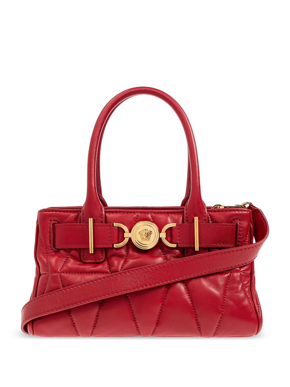 Versace Medusa plaque two-way bag - Red